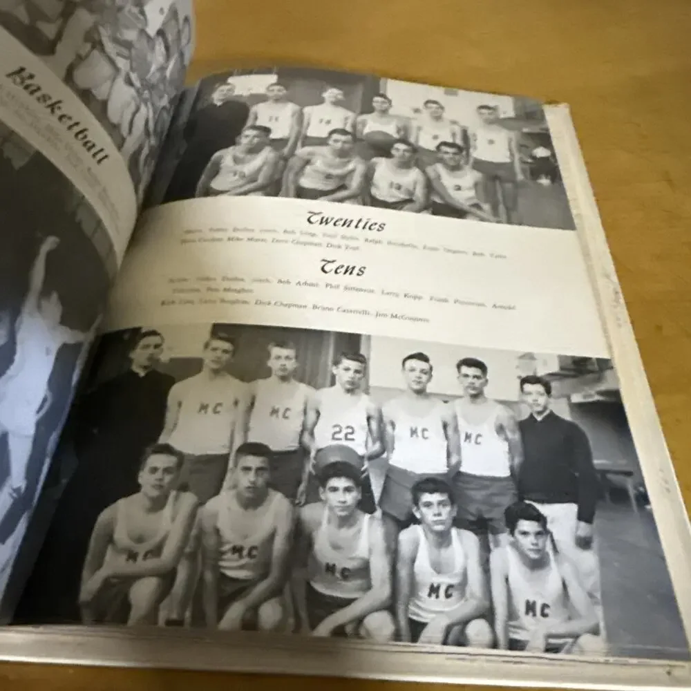 1953 Marin Catholic High School Yearbook, San Rafael California
